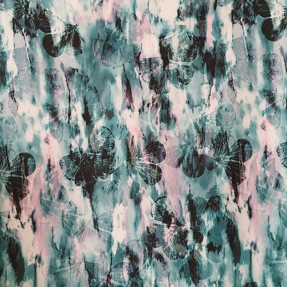 Sweaty Betty Yoga Tank Top, Racerback, Blue XRay Floral Print, Sz. M - Picture 2 of 6